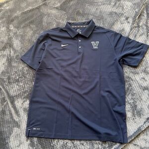 Nike Men's Navy Polo Shirt with Logo